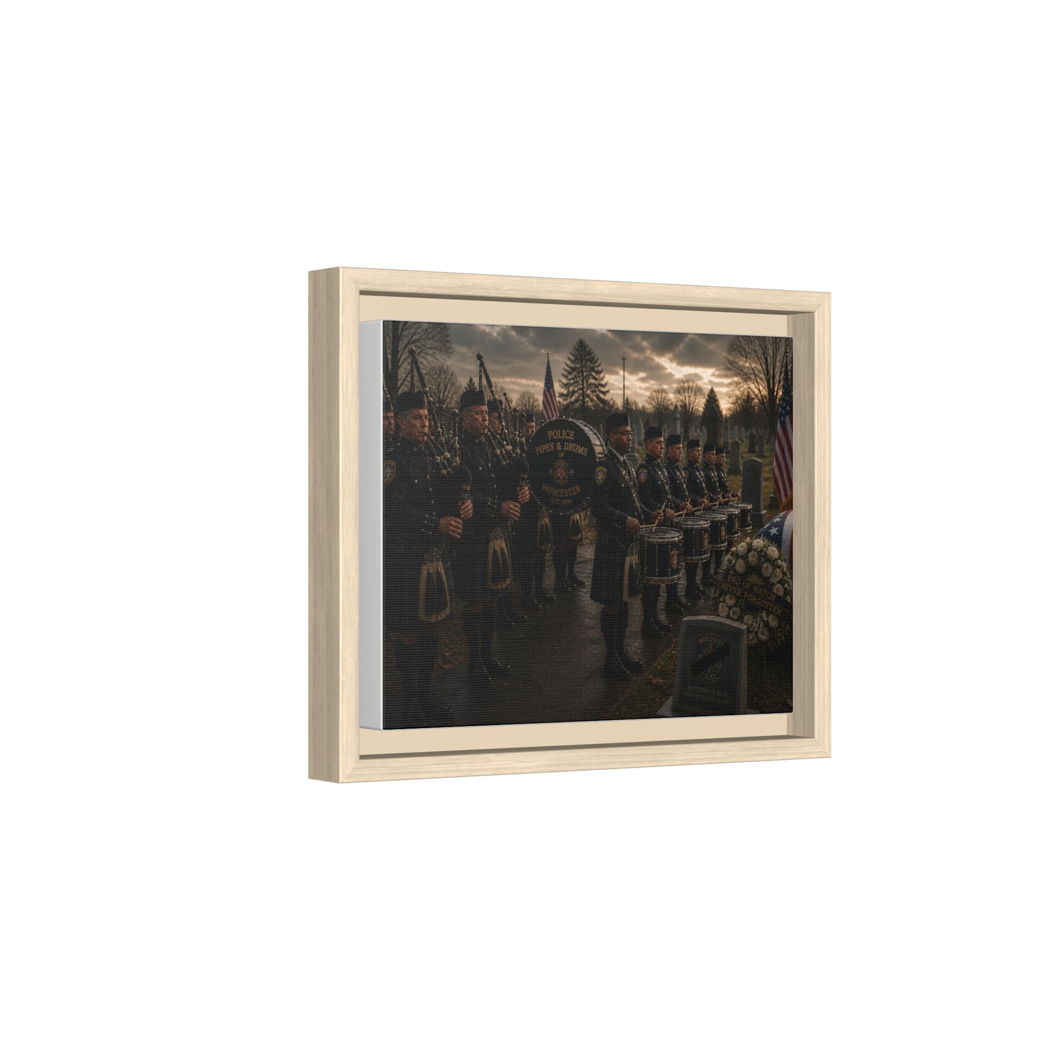 Matte Canvas, Framed (Multi-color)